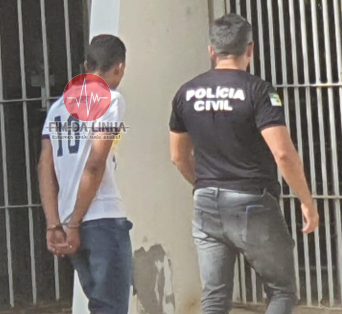 Jovem mandado de prisão em aberto é indiciado pela Polícia Civil