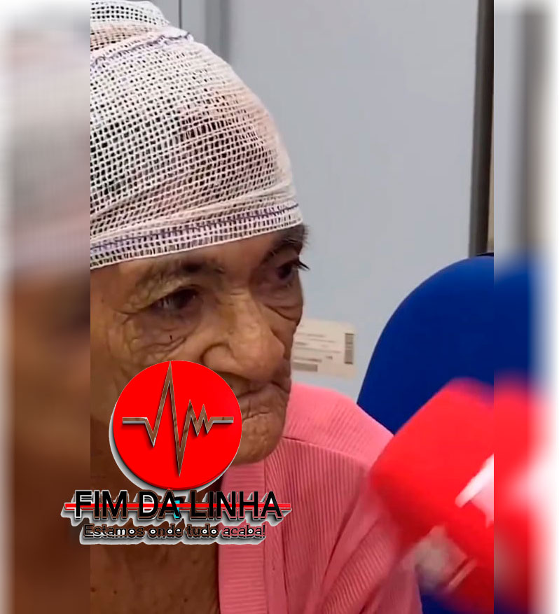 idosa de 78 anos é agredida a pedradas na cabeça no Dom Jaime Câmara