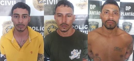 Polícia Militar prende três suspeitos e apreende armas e drogas em operação no Parati 2000, em Assú