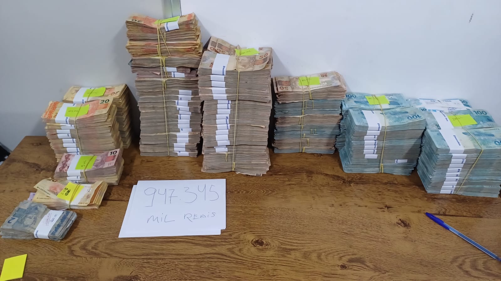 PRF E PM/RN recuperam quase 1 milhão de reais furtado de agência bancária de Pernambuco