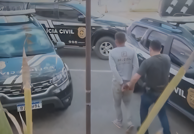 Polícia Civil cumpre mandado de prisão contra sentenciado por roubo a mão armada em Mossoró