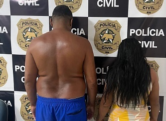 Polícia Civil prende casal suspeito de tráfico de drogas, posse de arma e crime ambiental em Pendências