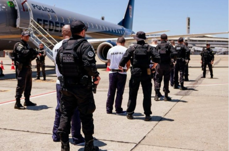 Líderes do CV são transferidos para presídio federal de Mossoró em operação sigilosa da PF