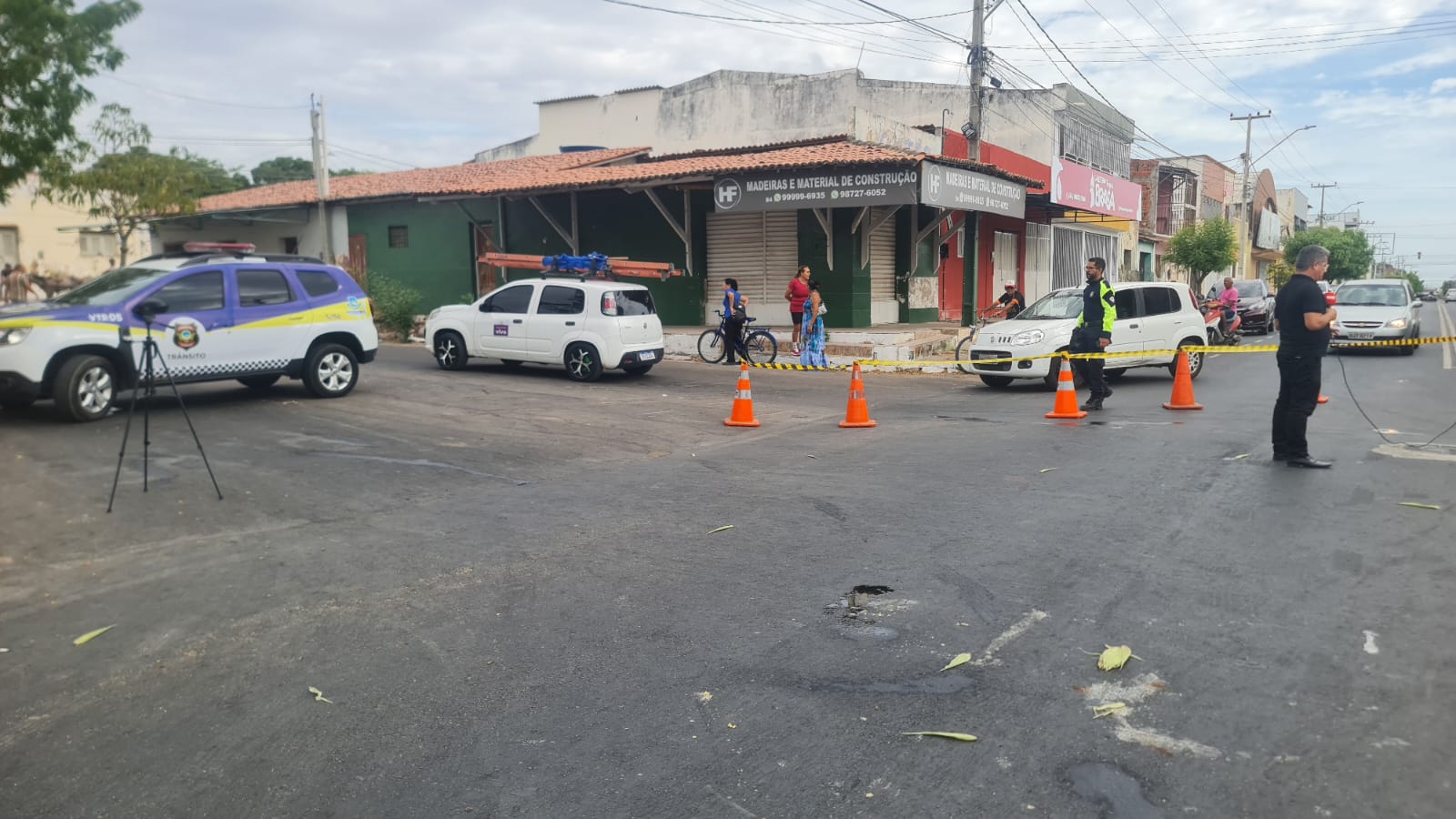 Ciclista de 78 anos morre após ser atropelado por moto no bairro Bom Jardim em Mossoró