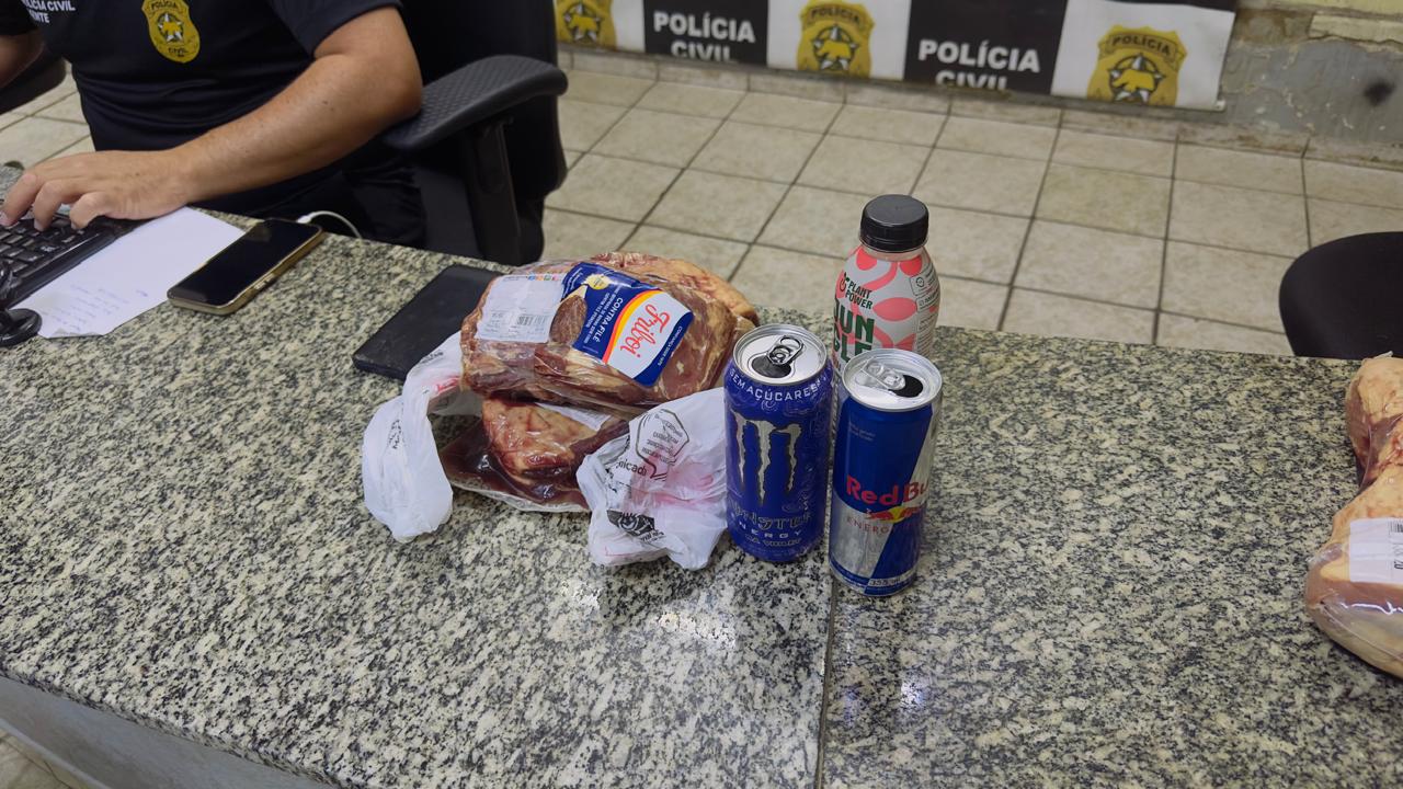 PM registra duas ocorrências de furto de carne em dois supermercados de Mossoró