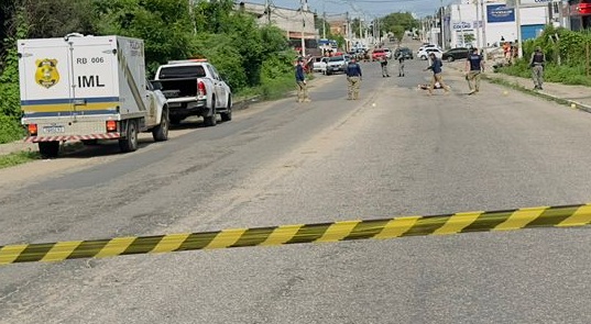 Mossoró registra o 45º Homicídio de 2026: Jovem é perseguido e morto enquanto trafegava de moto no Alto São Manoel