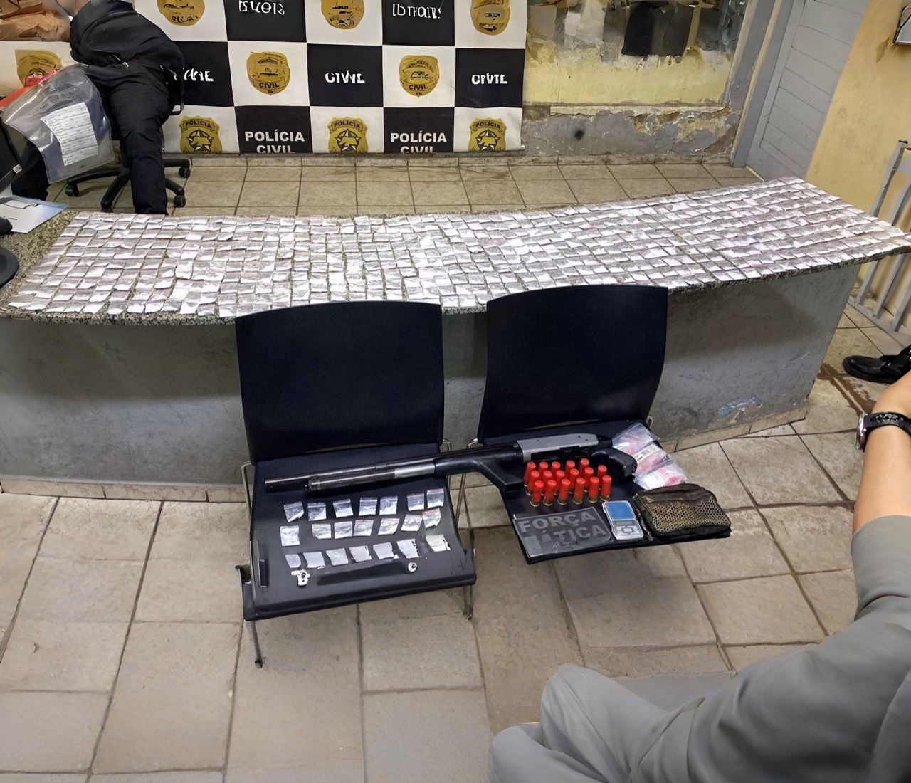 Operação Renoe da PM apreende drogas, arma de fogo e munições em Baraúna