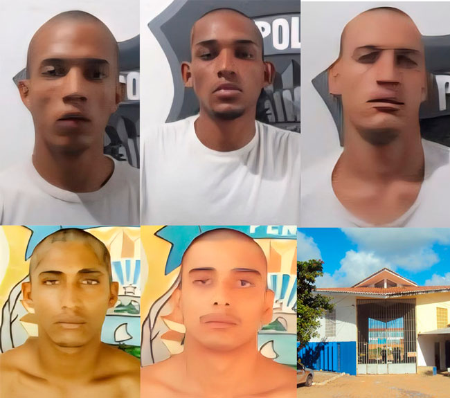 Fuga em massa é registrada na Penitenciária de Alcaçuz no RN; cinco detentos escapam durante fortes chuvas