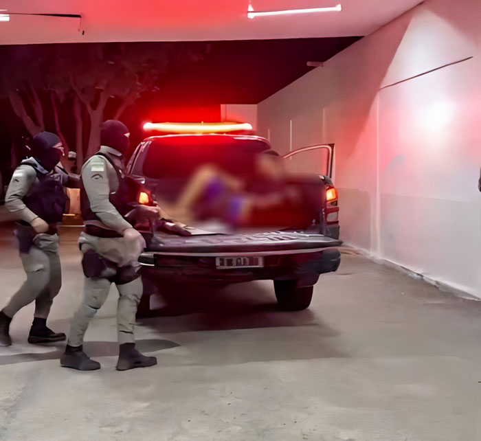 Suspeitos são baleados e presos após confronto com a PM no Planalto 13 de Maio em Mossoró