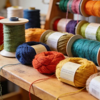 Fios para artesanato como escolher entre barbantes e lãs para o seu projeto