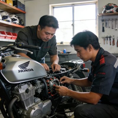 Revisão de moto Honda quando fazer e por que isso evita prejuízos